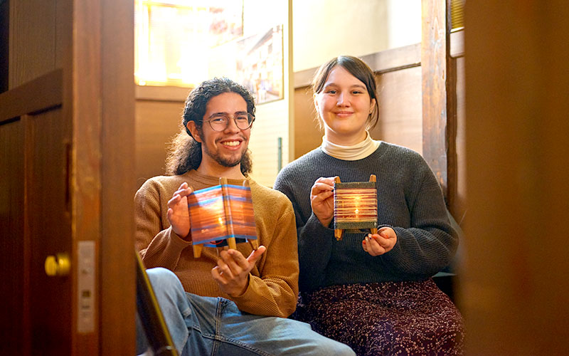 絹のランプシェードづくり体験<span>（はたや記念館 ゆめおーれ勝山）</span>